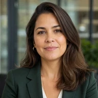 Foto de Camila Restivo, consultora financeira e cliente da plataforma.